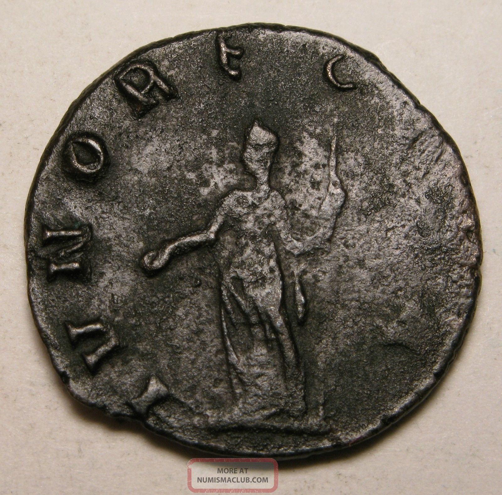 Roman Empire Antoninianus - Copper - Salonina (ad 268) 881