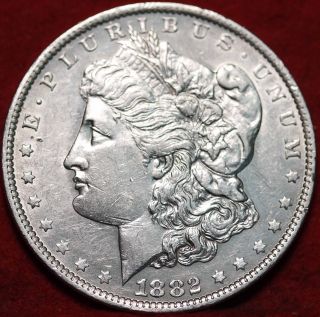 Uncirculated 1882 - O Orleans Silver Morgan Dollar photo