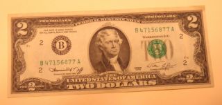 1976 York Two Dollar Note photo