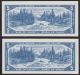 1954 ' Modified ' Bank Of Canada Five Dollar ($5) Banknote Scarce Ch - Unc Canada photo 1