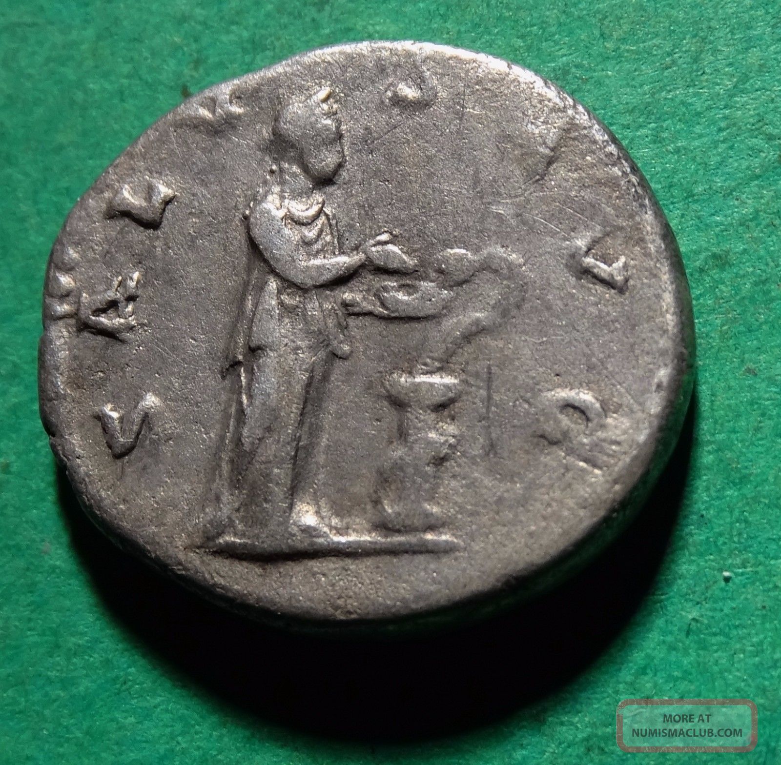 Tater Roman Imperial Silver Denarius Hadrian Salvs