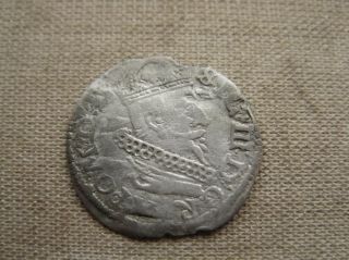1625 Lithuania Grosz Coin photo