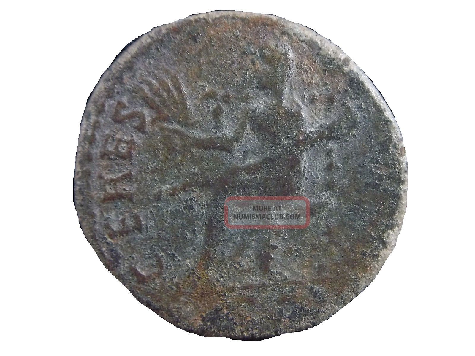 Ae Dupondius Of Roman Emperor Claudius Struck 41 - 50 Ad Rome Cc5027