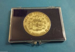 Medalla Niquel 45 Años Sociedad Numismatica Puerto Rico 1949 - 1994 Numismatic photo