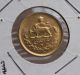 Iran Gold 1/2 Pahlavi Coin,  Uncirculated,  Actual Gold Weight.  1177 Middle East photo 4