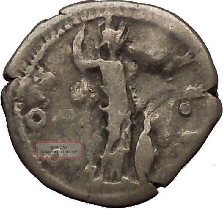 Hadrian 128ad Ancient Silver Roman Denarius Coin Rome Minerva Athena ...