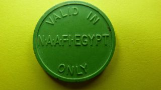 Navy Army & Air Force Institiute - Egypt - Military Token Ww2 Scarce photo