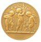 Gorgeous Antique Art Medal The Three Cherubs By Alphee Dubois Exonumia photo 1