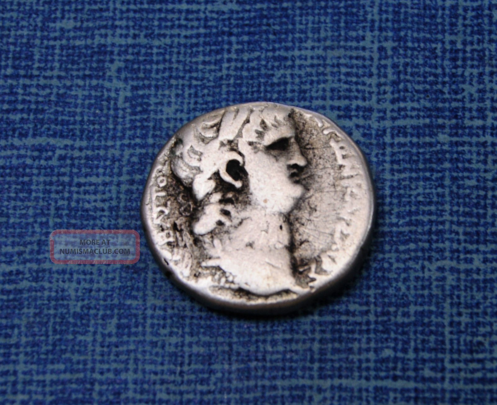 Nero Tetradrachm Ancient Roman Silver Coin