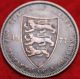1877 Jersey 1/20 Shilling Foreign Coin S/h Coins: World photo 1