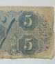 1863 $5 Dollar Confederate States Currency Csa Civil War Note Paper Money: US photo 7