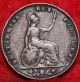 1837 Great Britain Farthing Foreign Coin S/h Farthing photo 1