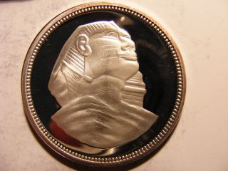 Egypt 5 Pounds,  1993,  Sphinx,  Silver Proof photo