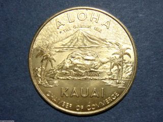 Hawaii,  Kauai Dollar - Chamber Of Commerce Medal/token - Bu photo