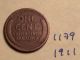 1911 1c Rb Lincoln Cent (1179) Very Fine Lincoln Wheat (1909-1958) photo 1