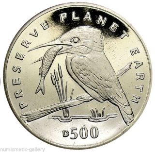 Bosnia - Herzegovina 500 Dinara 1994 Bu = Kingfisher = photo