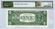 Fr.  1621 $1 1957 B (v - A) Silver Certificate Pmg Gem Uncirculated 66 Epq 2 Of 2 Small Size Notes photo 1