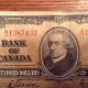 Rare 1937 Bank Of Canada $100.  00 Paper Bill Sir John A Macdonald Canada photo 2
