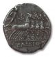 , Ar Denarius M.  Baebius Q.  F.  Tampilus,  Rome 137 B.  C. , Coins: Ancient photo 1