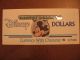 1989 One Dollar - Disney Dollar Mickey ' D ' Series - 10 Sequential Bills - Paper Money: World photo 7