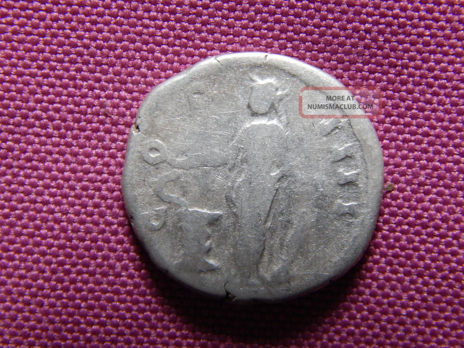 Antoninus Pius, Rome, Ar Denarius, 147 - 148 Ad, Salus, Ric 167