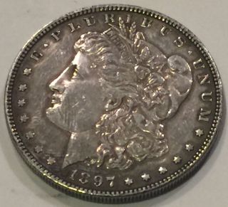 1897 P Morgan Silver Dollar - You Grade It photo