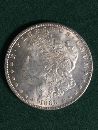 1888 $1 Morgan Silver Dollar photo