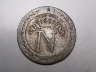 Rare 1809 H 10 Centimes.  France.  Napoleon Bonaparte 