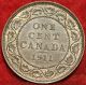 1911 Canada One Cent Foreign Coin S/h Coins: Canada photo 1