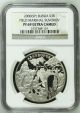 Russia 2000 Silver 3 Roubles Field Marshal Suvorov In Switzerland Ngc Pf69 Russia photo 1