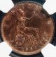 1887 Great Britain Farthing,  Ngc Ms 64 Rb,  Coin UK (Great Britain) photo 3