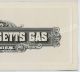 Antique Massachusetts Gas Companies - Die Proof Engraving For Stock Certificate? Stocks & Bonds, Scripophily photo 3