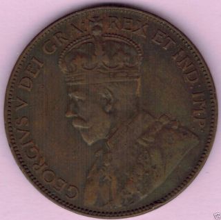 1936 Canada Newfoundland Large Cent Mintage 300,  000 photo