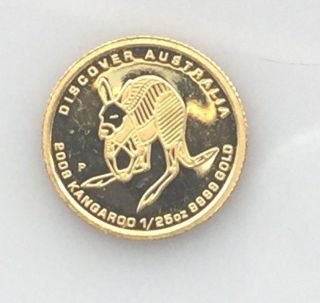 2009 P Australia $5 Gold Dreaming Kangaroo photo