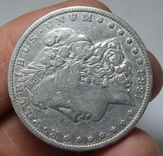 1884 - S Morgan Silver Dollar Coin photo