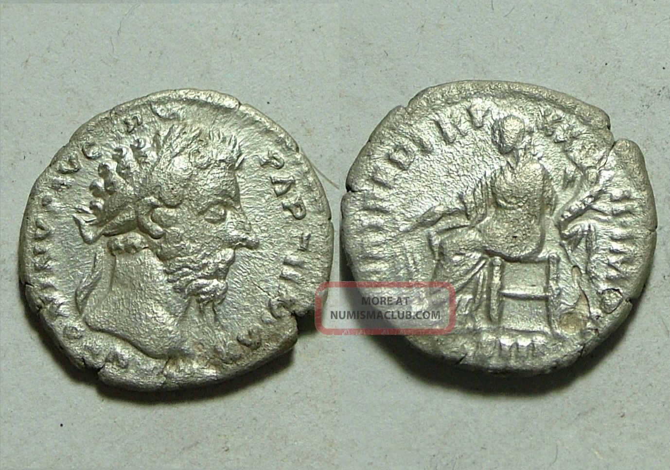 Rare Ancient Roman Silver Coin Marcus Aurelius Denarius