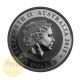 2015 1oz $1 Australian 999 Fine Silver Kookaburra Ruthenium 24k Gold Gilded Rare Australia photo 1