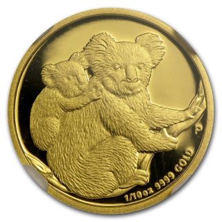 2008 - P Australia Proof 1/10 Gold Koala $15 Ngc Pf69 Ultra Cameo photo