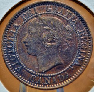 Canada,  1859 - Large Cent - Ef Details photo
