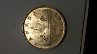 1953 Canadian Dollar Coin photo