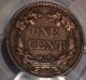 1858 Flying Eagle Cent Pcgs Xf 40 Large Letters Detail W/ A Good Strike Small Cents photo 3
