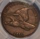 1858 Flying Eagle Cent Pcgs Xf 40 Large Letters Detail W/ A Good Strike Small Cents photo 4