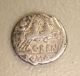 138 Bc C.  Renius,  Juno Reverse Ancient Roman Republic Silver Denarius Vf Coins: Ancient photo 2