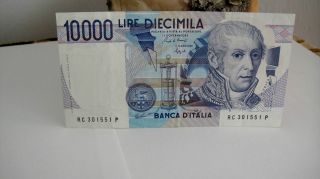 Italy 10000 Lire 1984 Bargain Rare Rc301551p photo