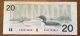 Face Value,  One 1991 Bird Series $20 Bank Of Canada,  In Canada Canada photo 1