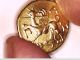 2rooks Greek Ukraine Cimmerian Bosporus Crimea Pan Pantikapaion 24k Gold Pl Coin Coins: Ancient photo 7