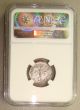 Ad 222 - 235 Severus Alexander Mars Reverse Ancient Roman Silver Denarius Ngc Xf Coins: Ancient photo 3