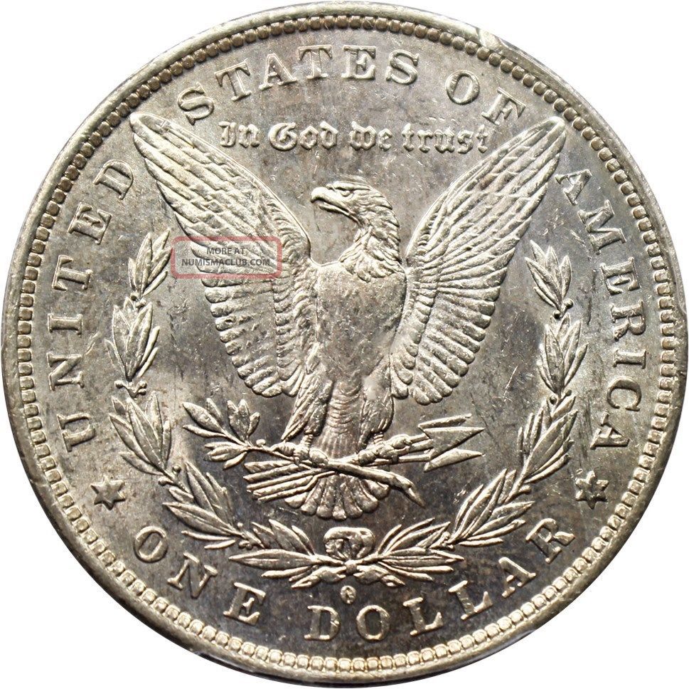 1882 O/s 1 Pcgs Ms62 Popular Variety Silver Dollar