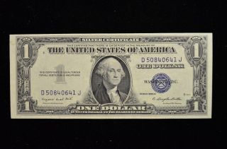 Series 1935 G $1 One Dollar Silver Certificate With Motto Uncirculated photo