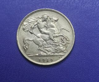 1913 Gold British Half - Sovereign,  Agw.  1177 Ounce,  Exc Coin photo